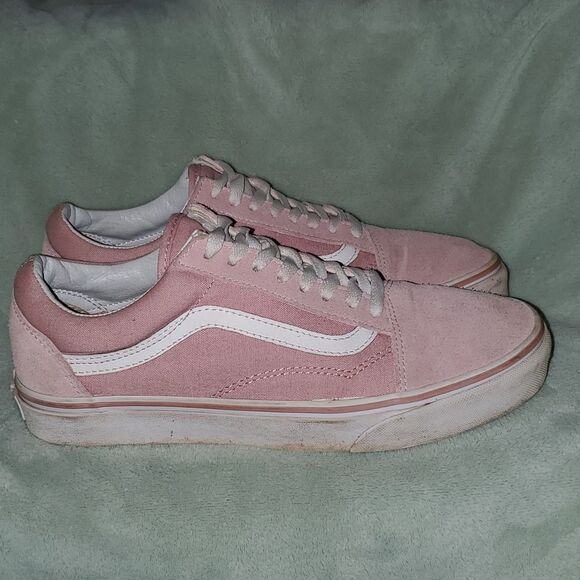 Vans Pastel Pink Skateboard Shoes M8 W9.5 Unisex - Picture 1 of 10